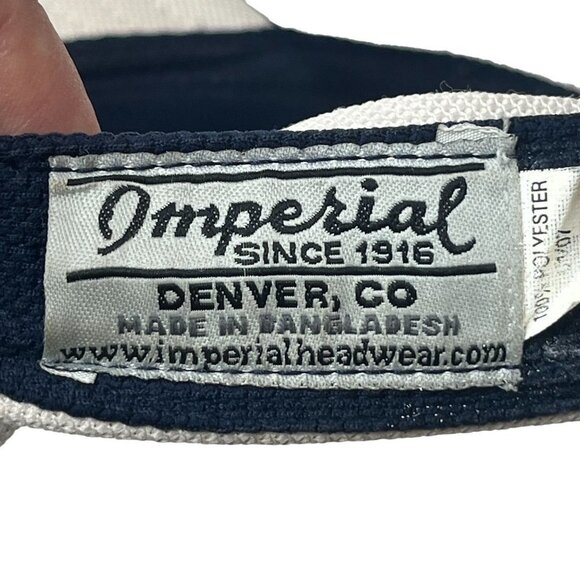 Wenatchee Country Club Visor Cap‎ Unisex Adjustable Twill Cap White Strap - Picture 5 of 6